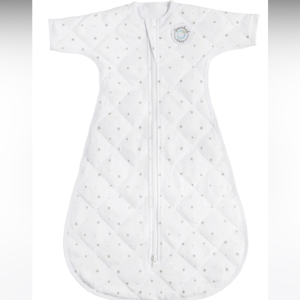 Dreamland Weighted Transition Swaddle- Grey Star, size Small 3-6 month
